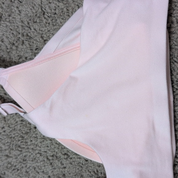 Aerie Sunnie Bra Real Good Light Pink Wire Free Wireless Size 34A - Picture 9 of 11